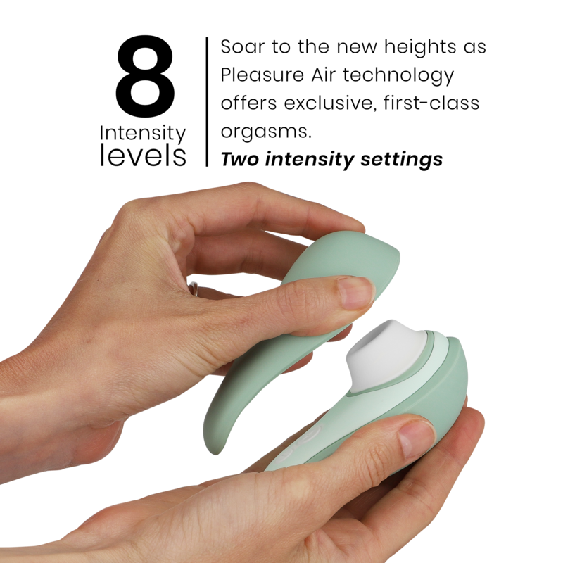 Womanizer - Liberty 2 Clitoris Stimulator & Suction Light Green – Clitoral Suction Stimulator
