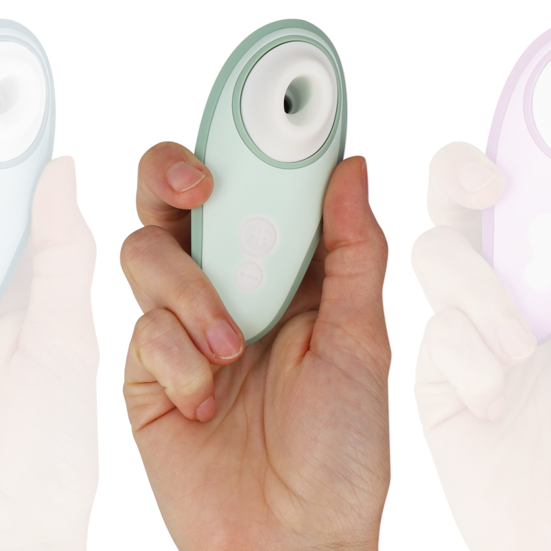 Womanizer - Liberty 2 Clitoris Stimulator & Suction Light Green – Clitoral Suction Stimulator