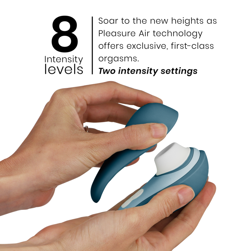 Womanizer - Liberty 2 Clitoris Stimulator & Suction Blue – Clitoral Suction Stimulator