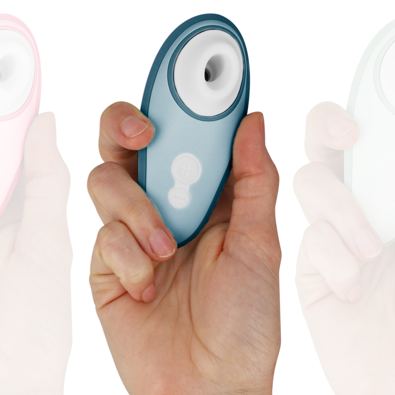 Womanizer - Liberty 2 Clitoris Stimulator & Suction Blue – Clitoral Suction Stimulator