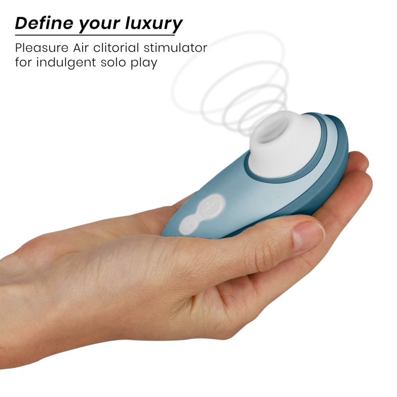 Womanizer - Liberty 2 Clitoris Stimulator & Suction Blue – Clitoral Suction Stimulator