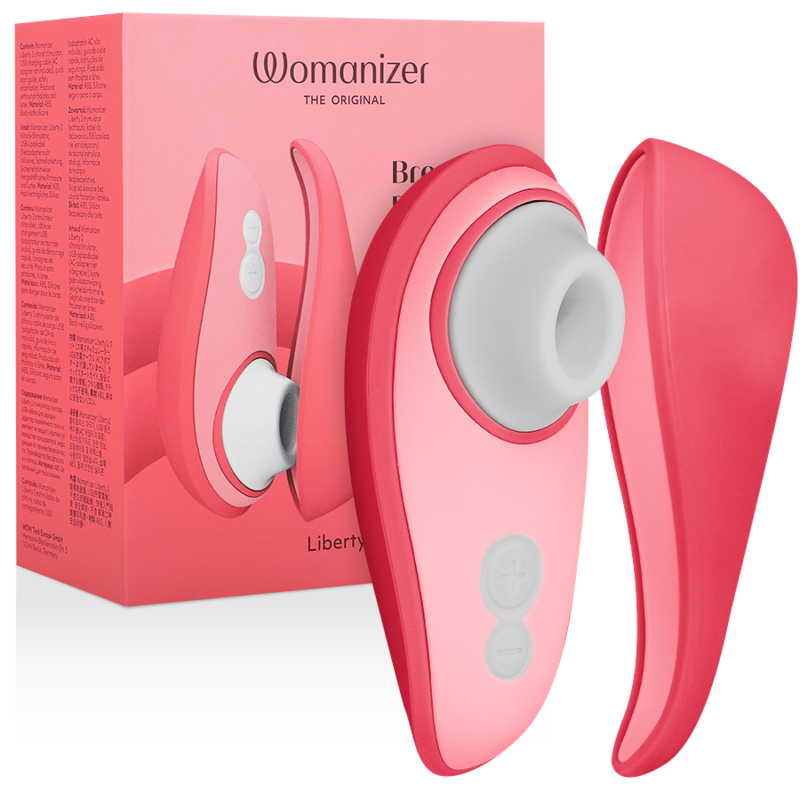 WOMANIZER - Liberty 2 Clitoris Stimulator & Suction Pink