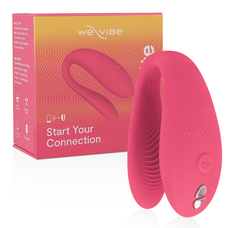 We-Vibe Sync Lite Clitoris Stimulator Pink body