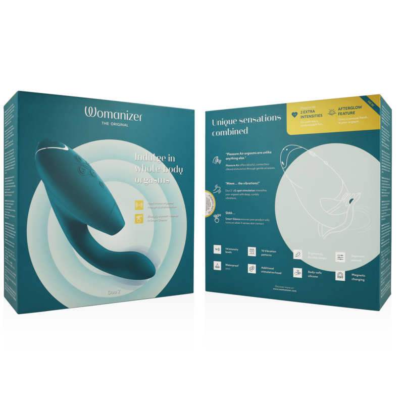 Womanizer - Duo 2 Stimulator Blue Petrol
