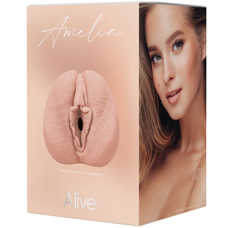 Alive - Amelia Male Masturbador Vaginal Super Realistic Flesh – Male Masturbator