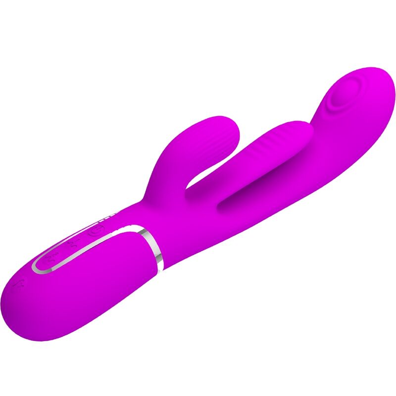 Pretty Love - Shania Triple Rabbit Vibrator Multifunction Pink – G Spot Rabbit Vibrator
