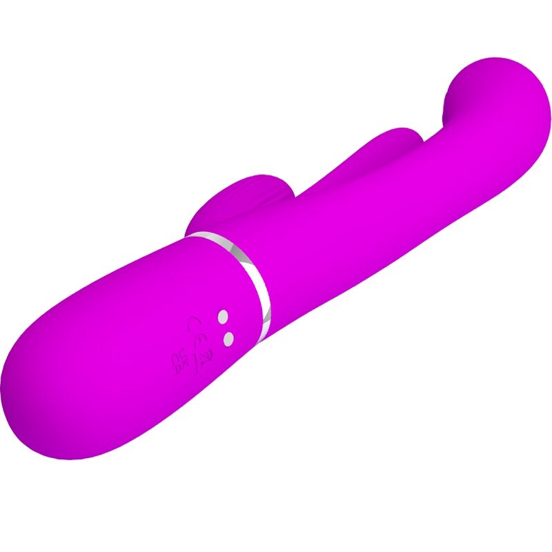 Pretty Love - Shania Triple Rabbit Vibrator Multifunction Pink – G Spot Rabbit Vibrator
