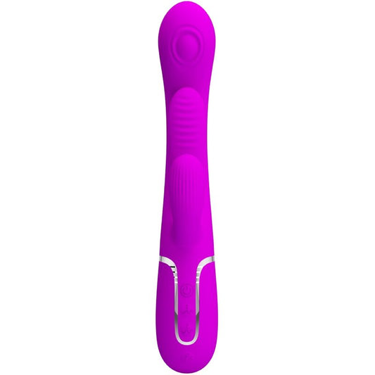 Pretty Love - Shania Triple Rabbit Vibrator Multifunction Pink – G Spot Rabbit Vibrator