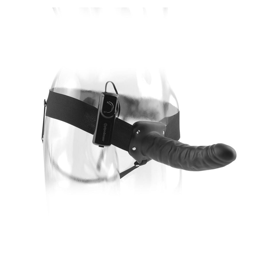 Fetish Fantasy Series - 19 cm Vibrating Hollow Strap-on