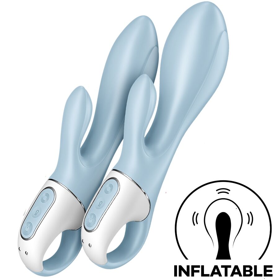 SATISFYER - Air Pump Bunny 5+ Inflatable Rabbit Vibrator