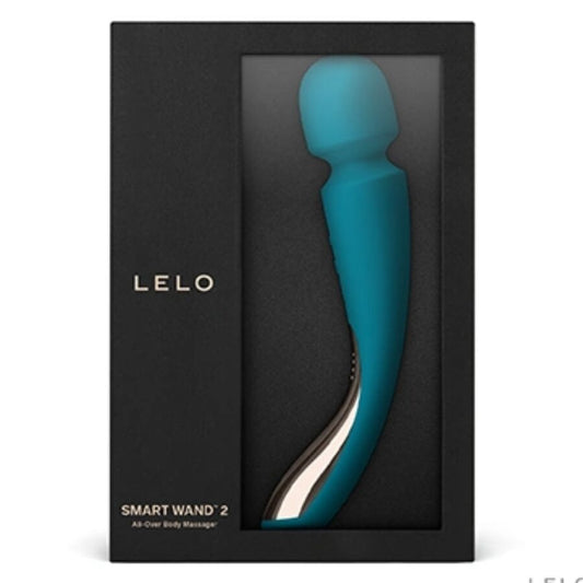 Lelo - Smart Medium Wand 2 Ocean Blue Massager – Wand Vibrator