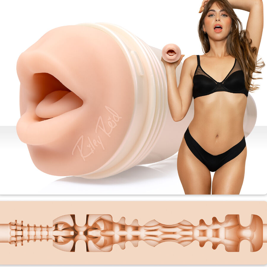 Fleshlight Girls - Riley Reid Insomnia Mouth – Male Masturbator