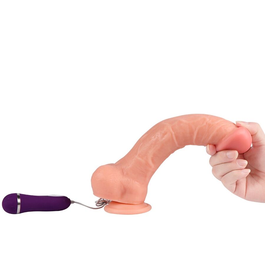 Shequ - Apolo Vibrator Dildo with Remote Control 24.5 cm – Vibrating Dildo