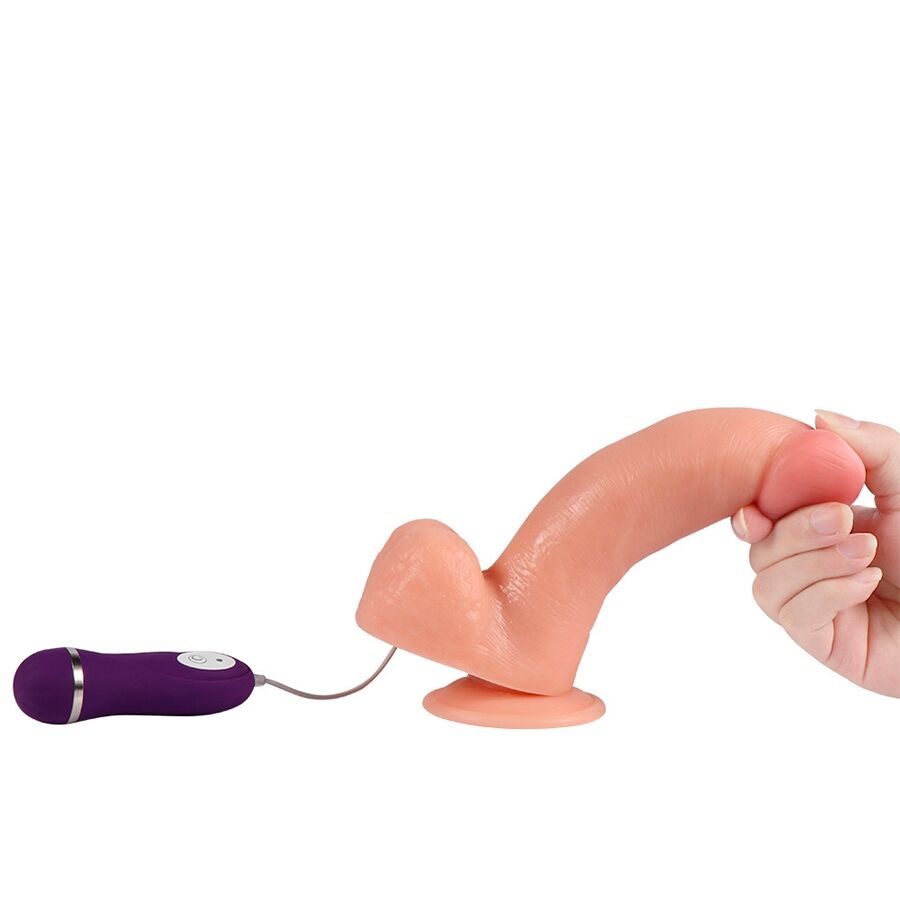 Shequ - Apolo Vibrator Dildo with Remote Control 24.5 cm – Vibrating Dildo