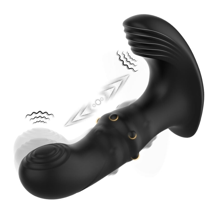 Armony - Anal Prostate Vibrator Remote Control Black – Remote Control Prostate Vibrator