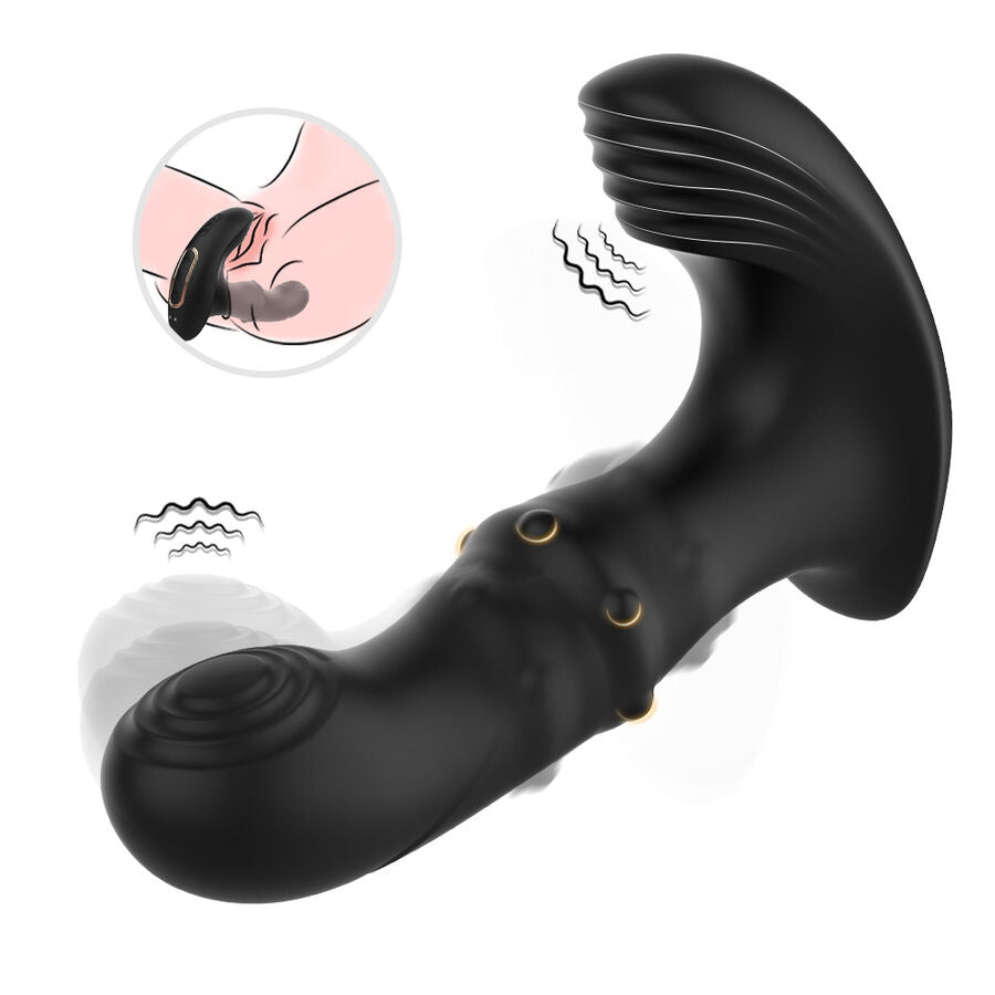 Armony - Anal Prostate Vibrator Remote Control Black – Remote Control Prostate Vibrator