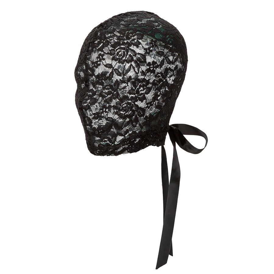 Calexotics Scandal Black Lace Balalava With Bow body