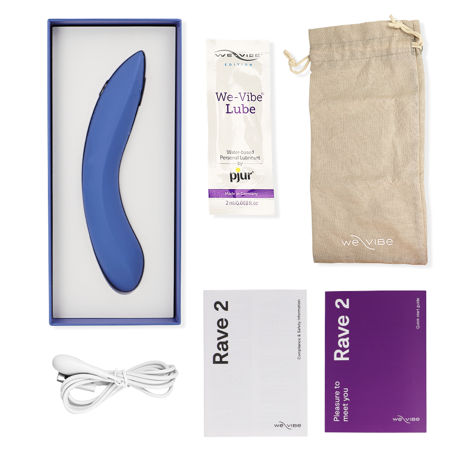 We-Vibe - Rave 2 G-Spot Vibrator Blue – G Spot Vibrator