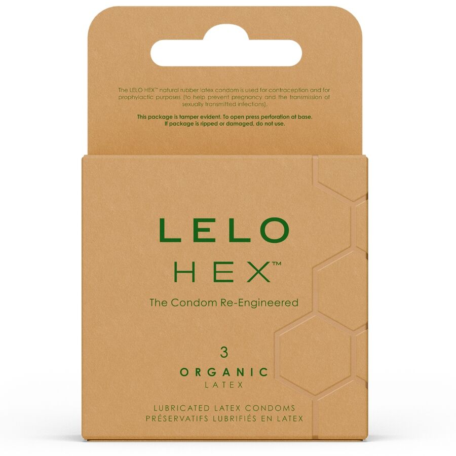 HEX ORGANIC CONDOM BOX 3 UNITS | LELO — Default