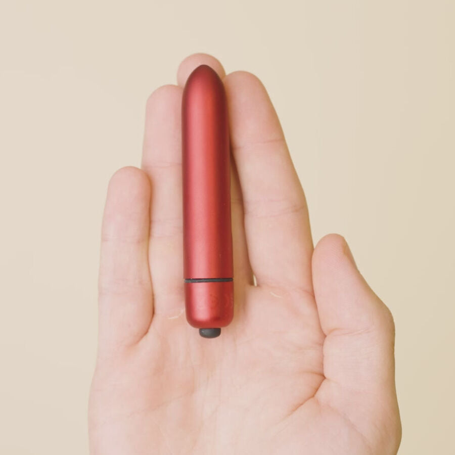 Rocks - Off - Ro - 90 Scarlet Velvet Vibrating Bullet Red