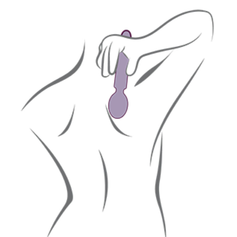 Rocks- Off - Oriel Flexible Wand Vibrator Fuchsia – Powerful Wand Vibrator