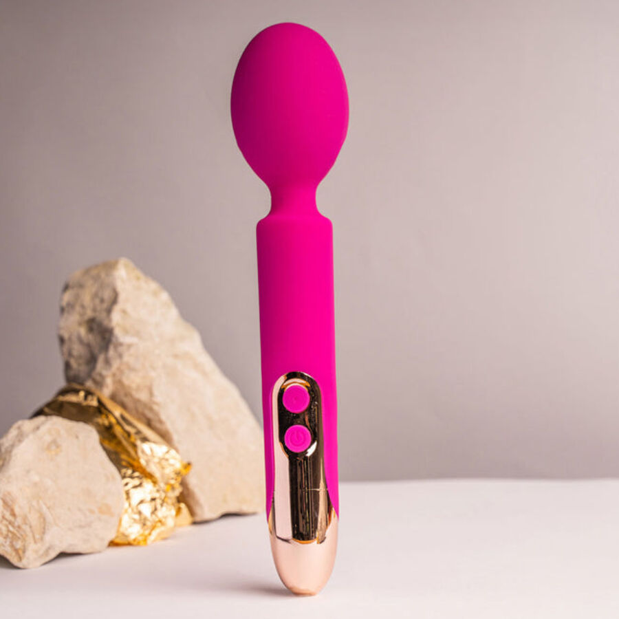 Rocks- Off - Oriel Flexible Wand Vibrator Fuchsia – Powerful Wand Vibrator