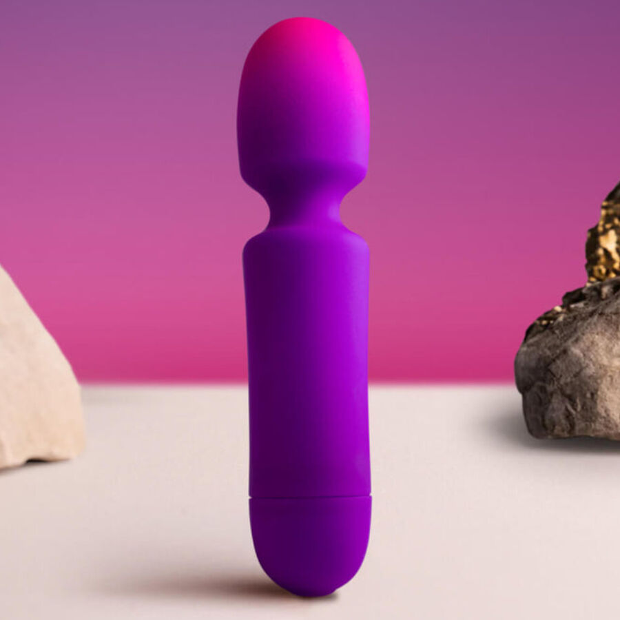 Rocks- Off - Glo- Girl Vibrator Wand Mini Purple – Wand Vibrator