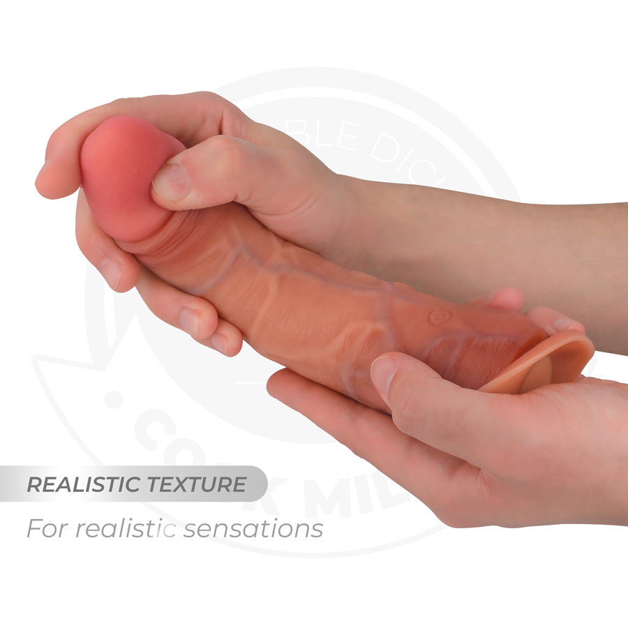 Cock Miller - Hyper-Realistic Dildo with Suction Cup and Thrusting with Remote Control 20.5 cm – Suction Cup Dildo