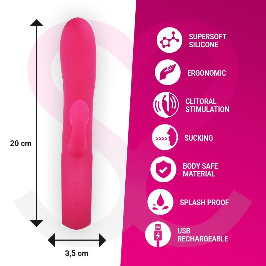 Moressa - Dustin Clitoral Suction and Powerful Vibration Premium Silicone Rechargeable – Clitoral Suction Toy