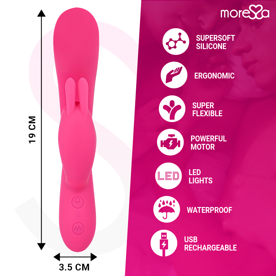 Moressa - Telmo Premium Silicone Rechargeable – Vibrator