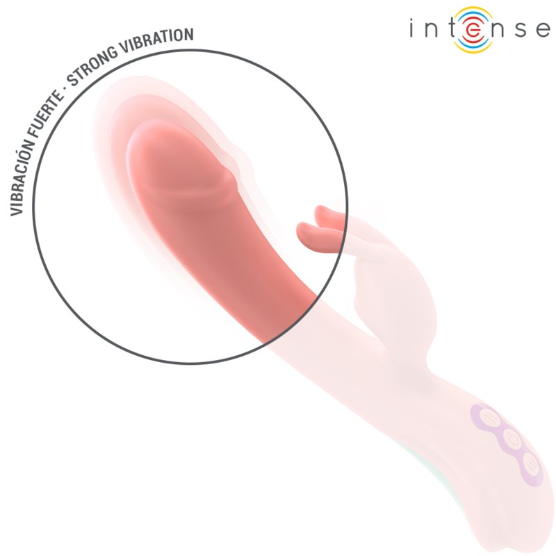 Intense - Rachel Rabbit Vibrator 5 Vibrations Pink – G Spot Rabbit Vibrator