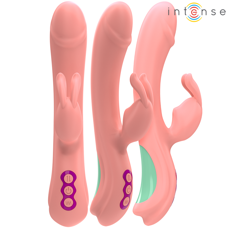 Intense - Rachel Rabbit Vibrator 5 Vibrations Pink – G Spot Rabbit Vibrator