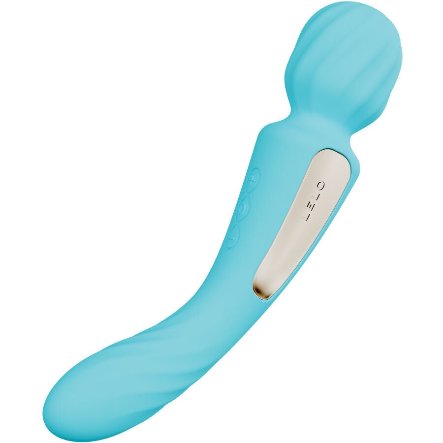 Lelo - Switch Vibrator Wanda Double Stimulation Aqua – Wand Vibrator