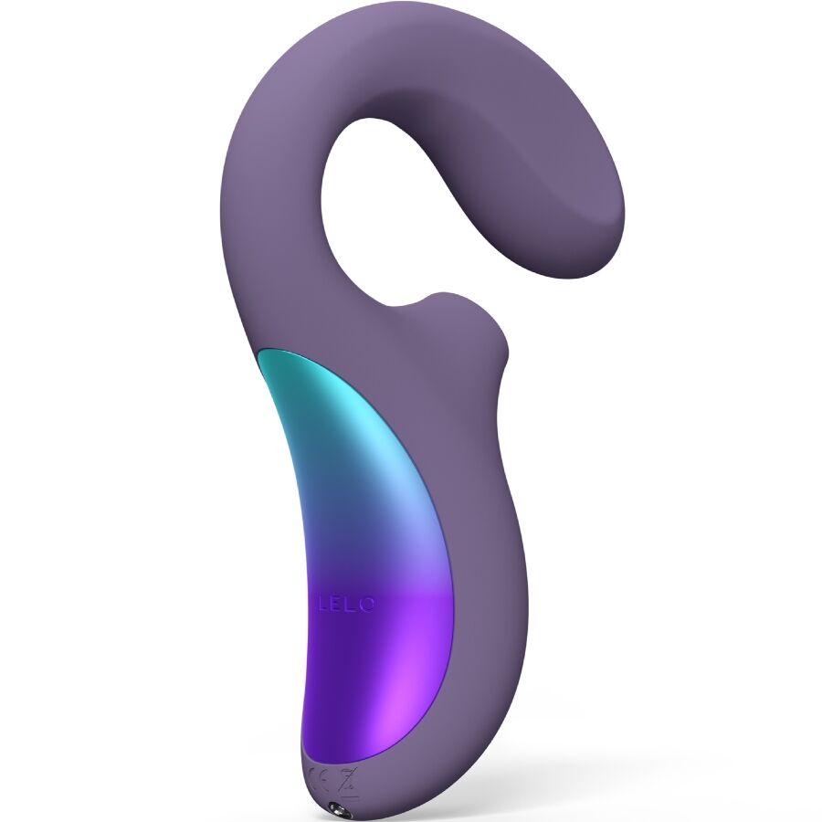 Lelo Enigma Wave Triple Vibration Massager Cyber Purple body