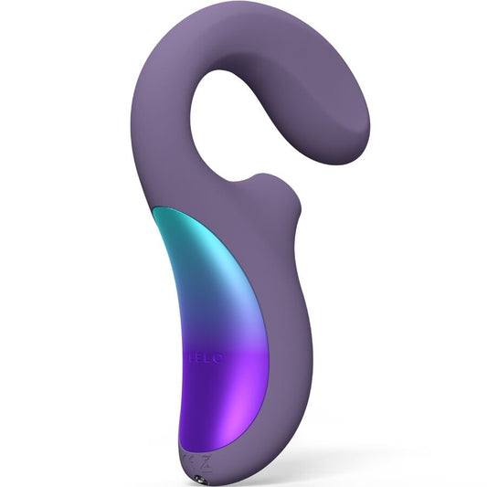 Lelo Enigma Wave Triple Vibration Massager Cyber Purple body