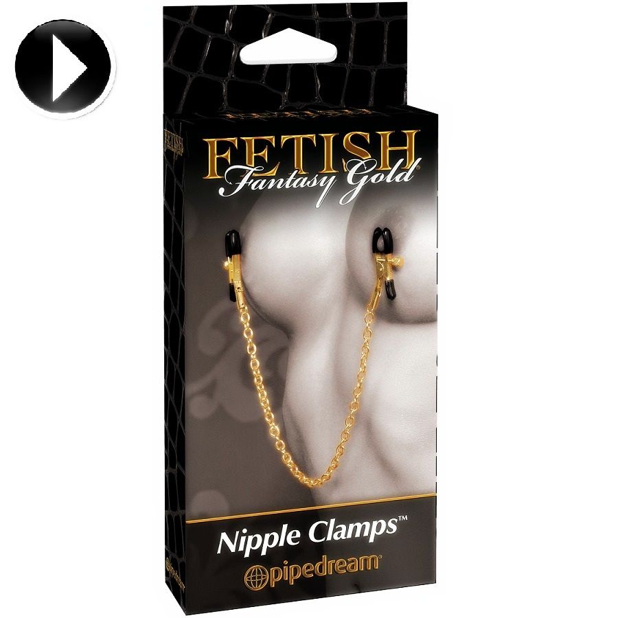 Fetish Fantasy Gold - Nipple Clamps – Adjustable Nipple Clamps