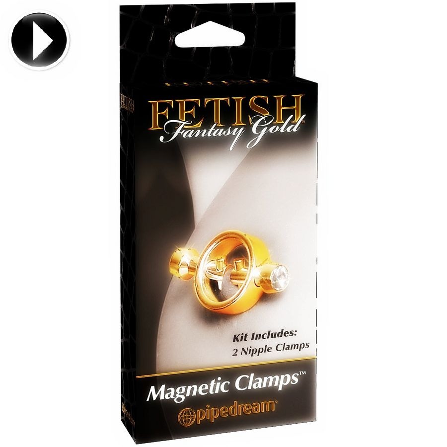 Fetish Fantasy Gold - Magnetic Clamps – Nipple Clamps