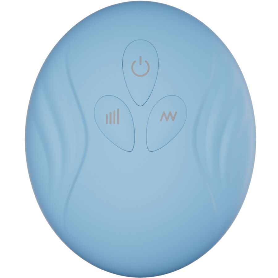 Snail Vibe - Jovi Arc Couple Ring Remote Control Blue – Vibrator