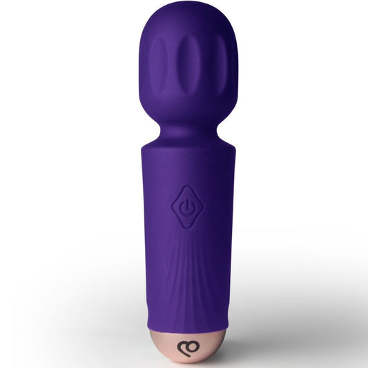 Rocks-Off - Mini Rechargeable Wand 16 Functions Violet Dream – Wand Vibrator