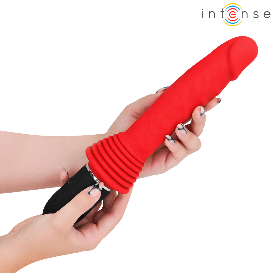 Intense - Cynthia Remote Control Thrusting Vibrator with Heat – Remote Control Vibrator