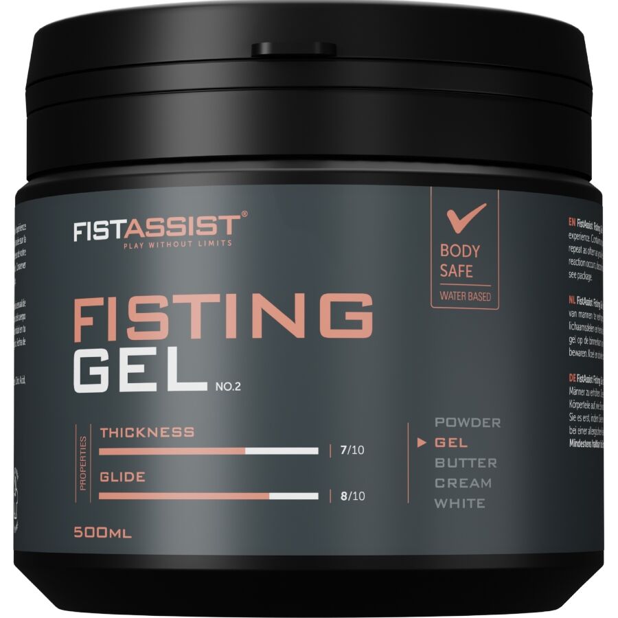 Cobeco FIST ASSIST FISTING GEL EXTRA-THICK WATER-BASED 500 ML lubricant tube