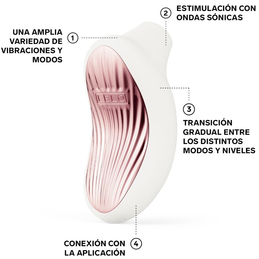 SONA 3 SONIC CLITORAL MASSAGER CREAM | LELO — Default