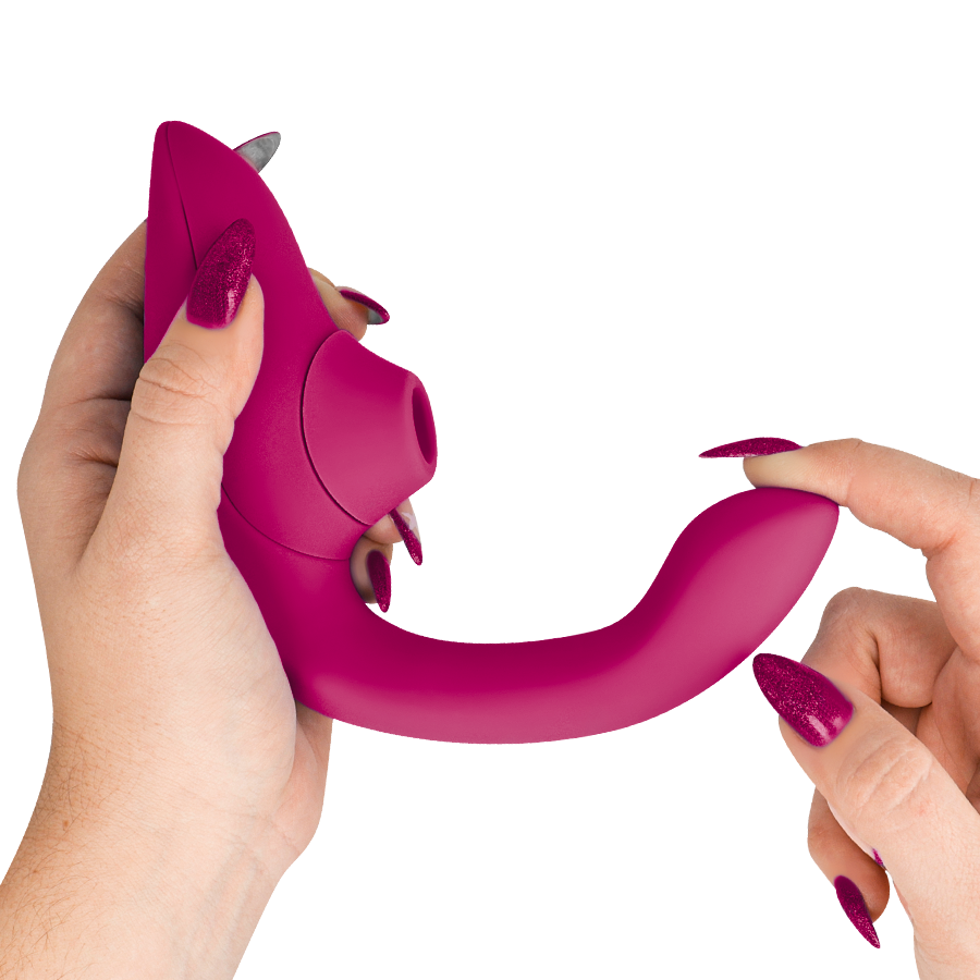 Womanizer - Blend Rabbit Vibrator Stimulator Vibrant Pink – G Spot Rabbit Vibrator