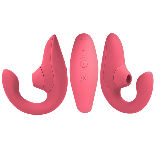 Womanizer - Blend Rabbit Vibrator Stimulator Vibrant Rose – G Spot Rabbit Vibrator