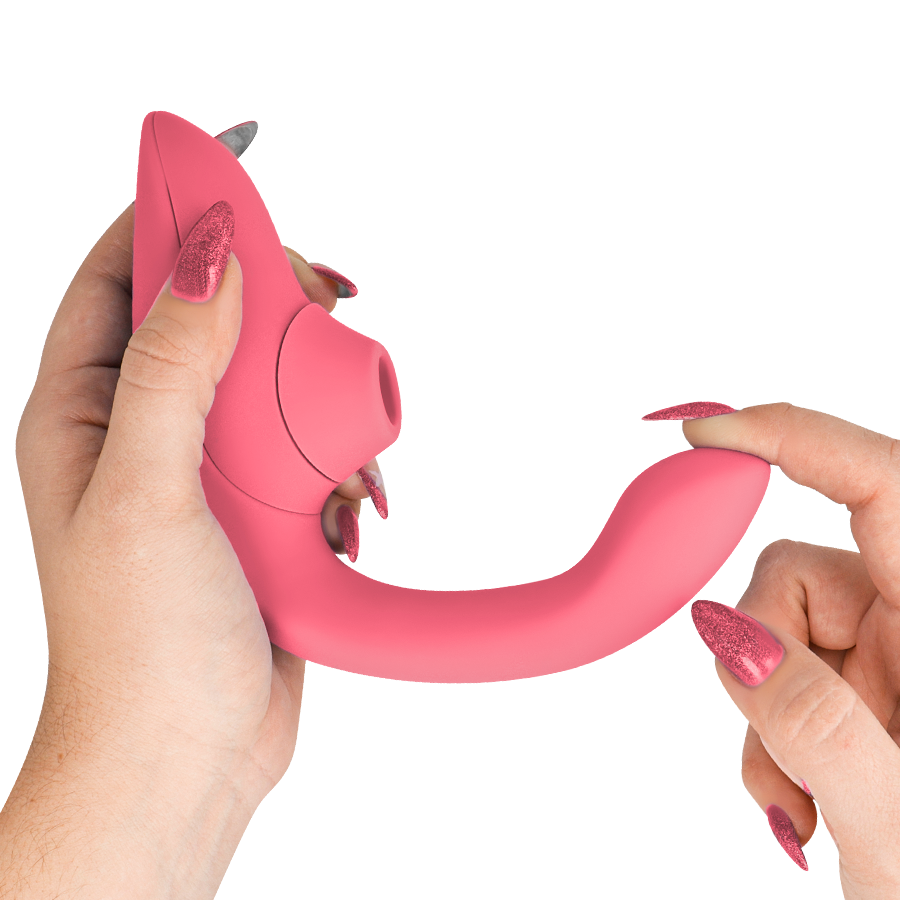 Womanizer - Blend Rabbit Vibrator Stimulator Vibrant Rose – G Spot Rabbit Vibrator