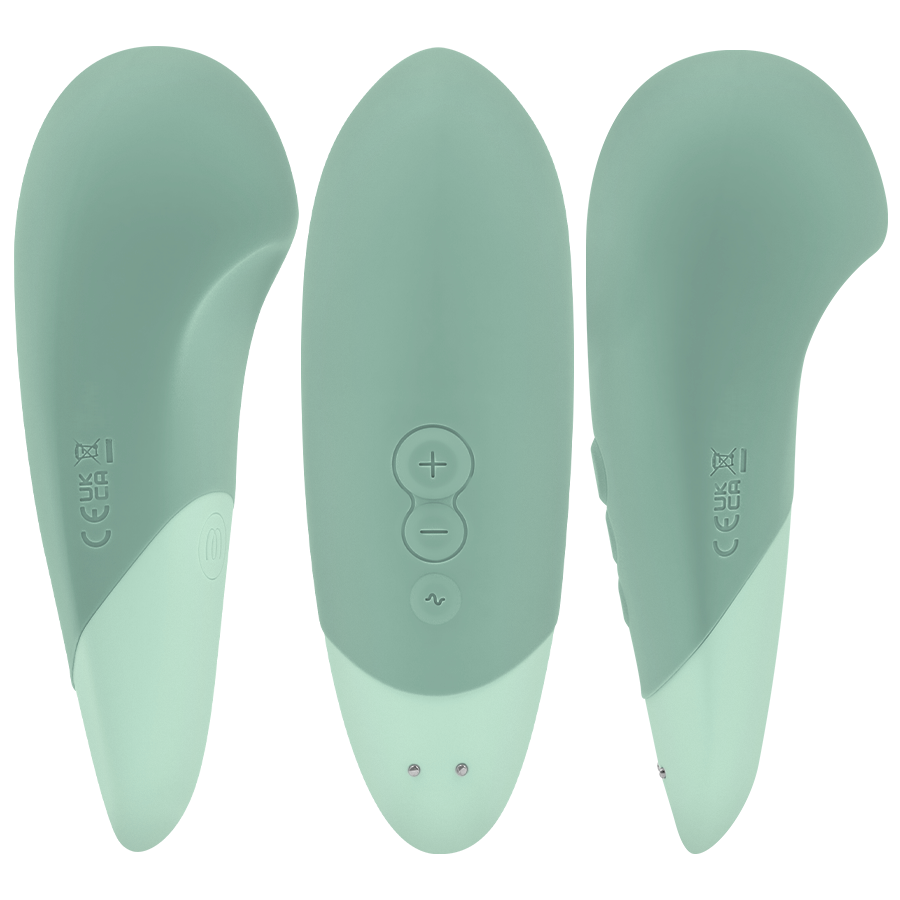 Womanizer - Vibe Lay-on Silent Vibrator Sage – Clitoral Vibrator