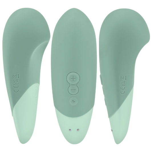 Womanizer - Vibe Lay-on Silent Vibrator Sage – Clitoral Vibrator