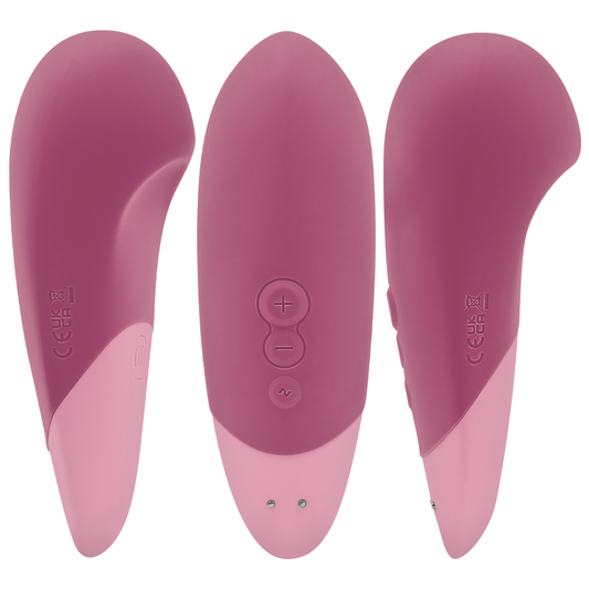 Womanizer - Vibe Lay-on Silent Vibrator Dusky Pink – Clitoral Vibrator