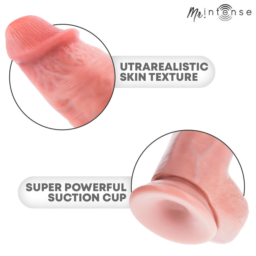 Mr Intense - Extrabig Spencer Silicone Dildo 28 cm -Ø- 7.3 cm – Realistic Dildo