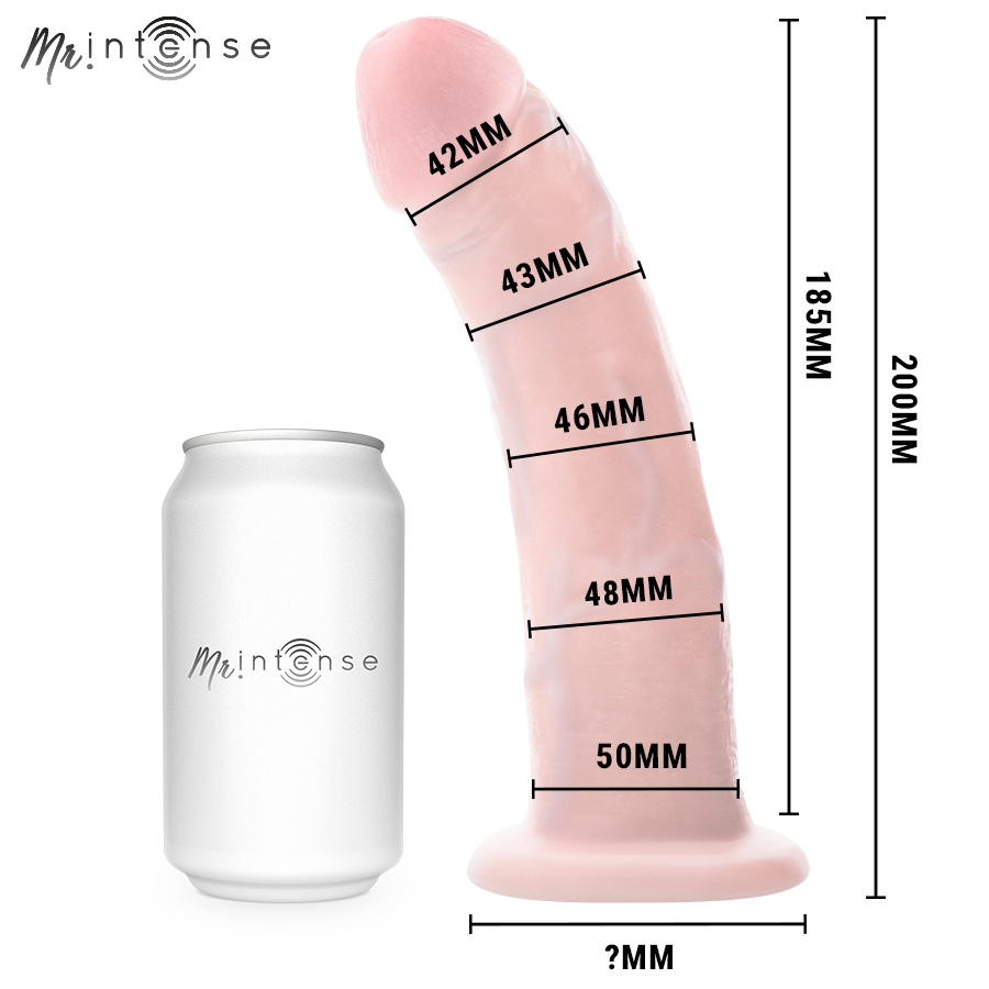Mr Intense - Medium Terence Dildo 20 cm -Ø- 5 cm – Realistic Dildo